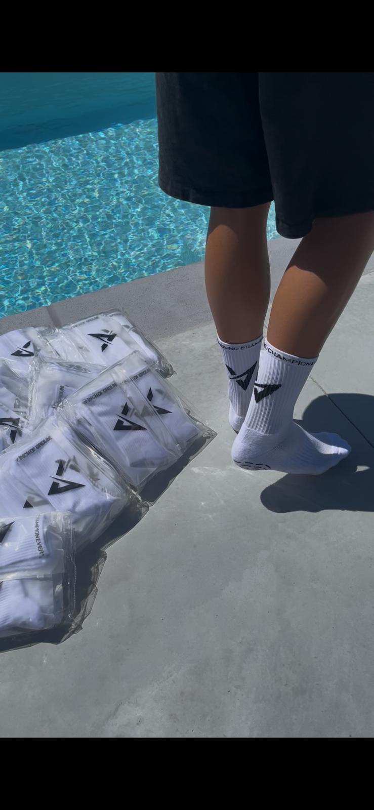 GRIP SOCKS - BLANCO - VOLTEX